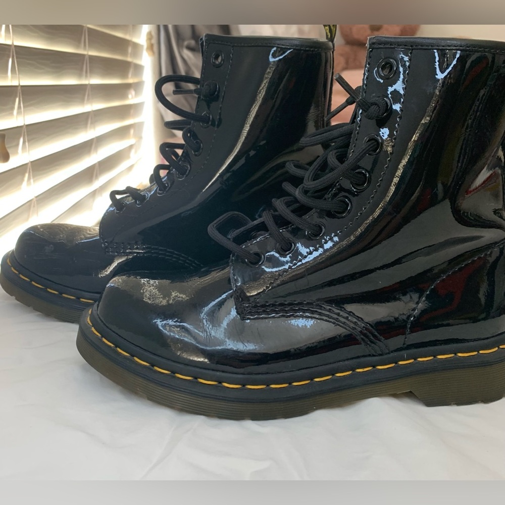 Dr. Martens Classic Patent Leather Boots